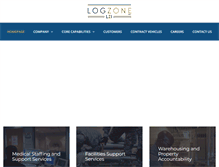 Tablet Screenshot of logzoneinc.com